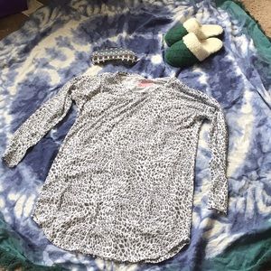 Victoria Secret Leopard Print Sleep Dress